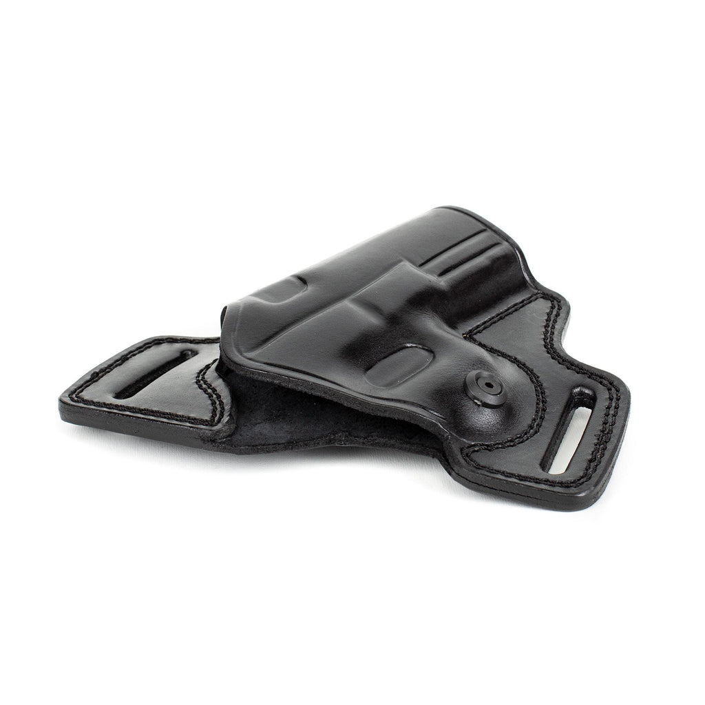 For Glock 49 9mm Luger G49 Reddot (Optical Sight) Combat Master Owb Handmade Full Grain Leather Gun Belt Holster