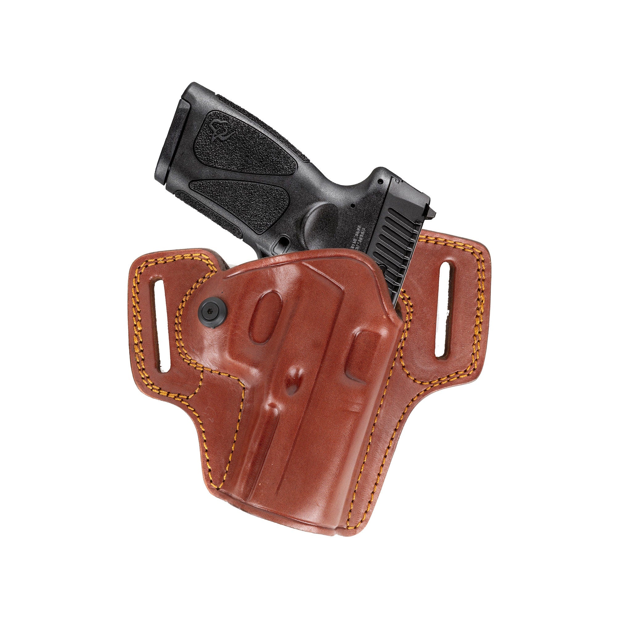 Taurus G3 Models Full Size Combat Master Owb Handmade Leather Gun Holster