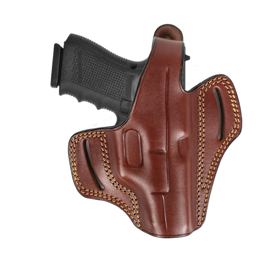 For Glock 19, 23, 32 Models OWB Handmade Leather Gun Holster