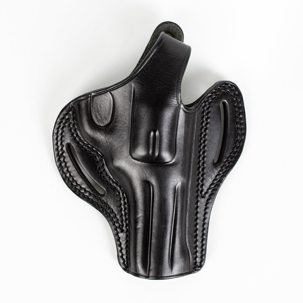 Ruger GP100 357 Magnum 44 Special 4 inch OWB Handmade Leather Gun Holster