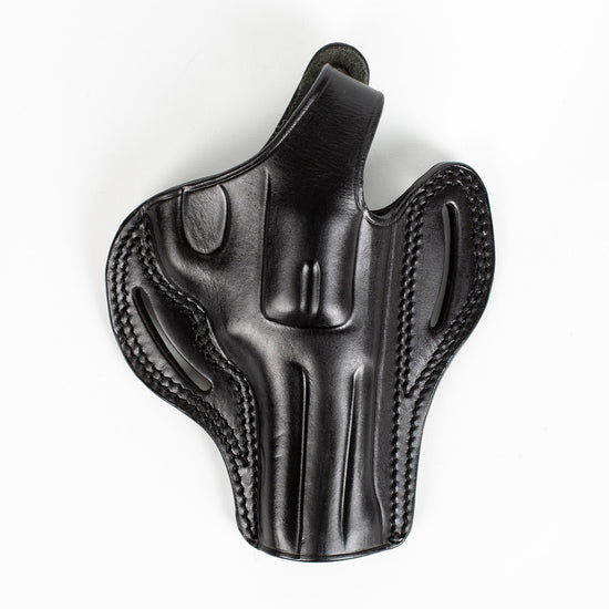 Ruger GP100 357 Magnum 44 Special 4 inch OWB Handmade Leather Gun Holster