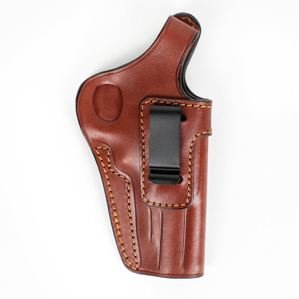 For Smith and Wesson 357 Magnum 38 Special 4 inch IWB Handmade Leather Gun Holster