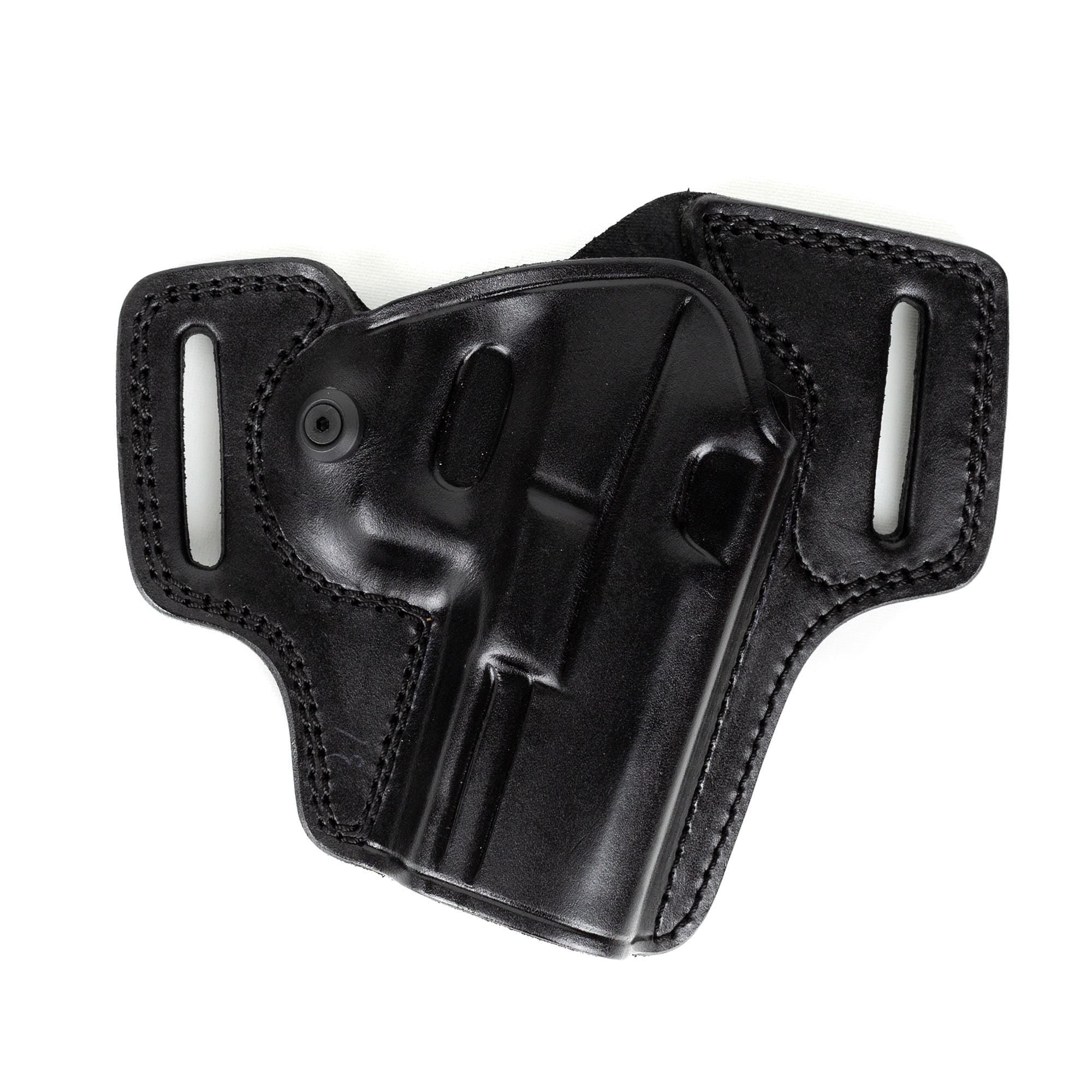 For Beretta 80X Cheetah 9mm Reddot (Optical Sight) Combat Master Owb Leather Gun Belt Holster