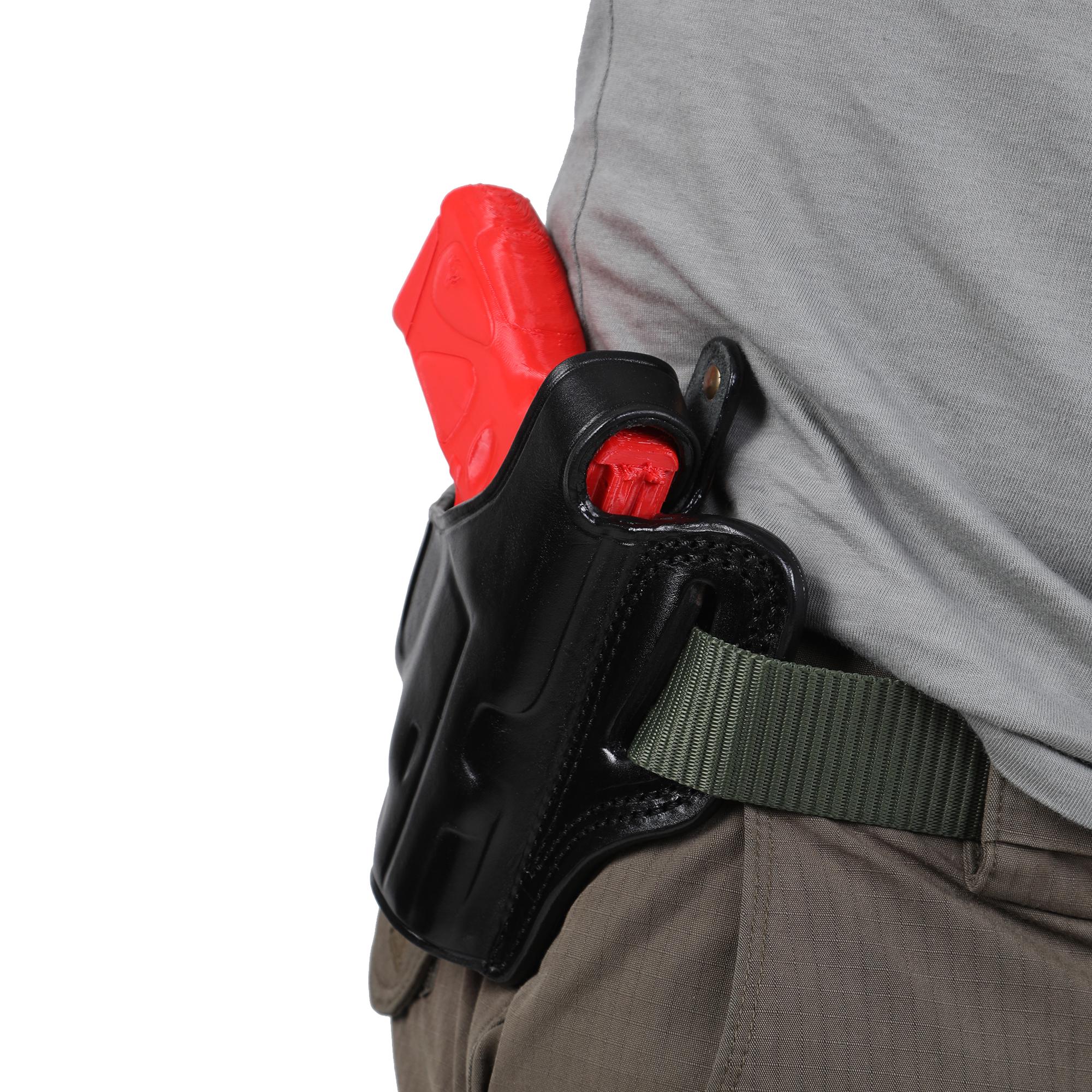 For HS Produkt HS-9 G2 3.0 Subcompact Owb Handmade Leather Gun Holsters