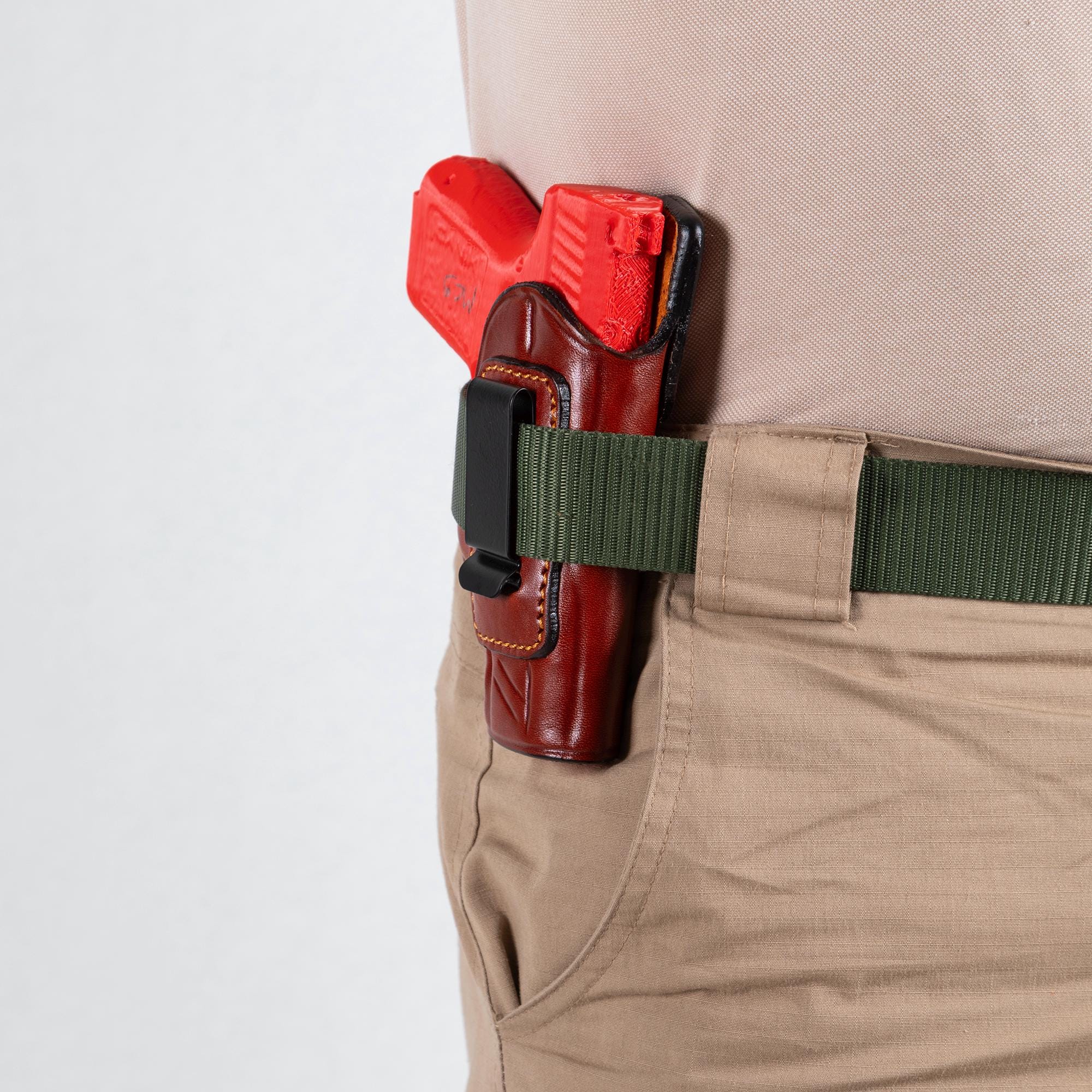 For Beretta Mod 70 7,65mm Fast Shooting IWB Handmade Leather Gun Holsters