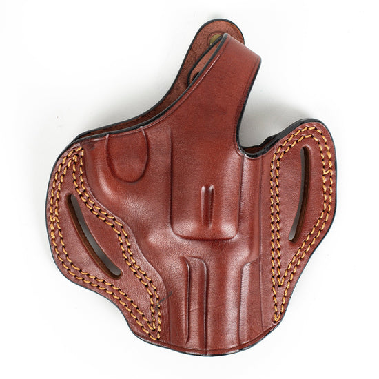 S&W 357 Magnum / 38 Special 3 inch Revolver OWB Handmade Leather Gun Holster