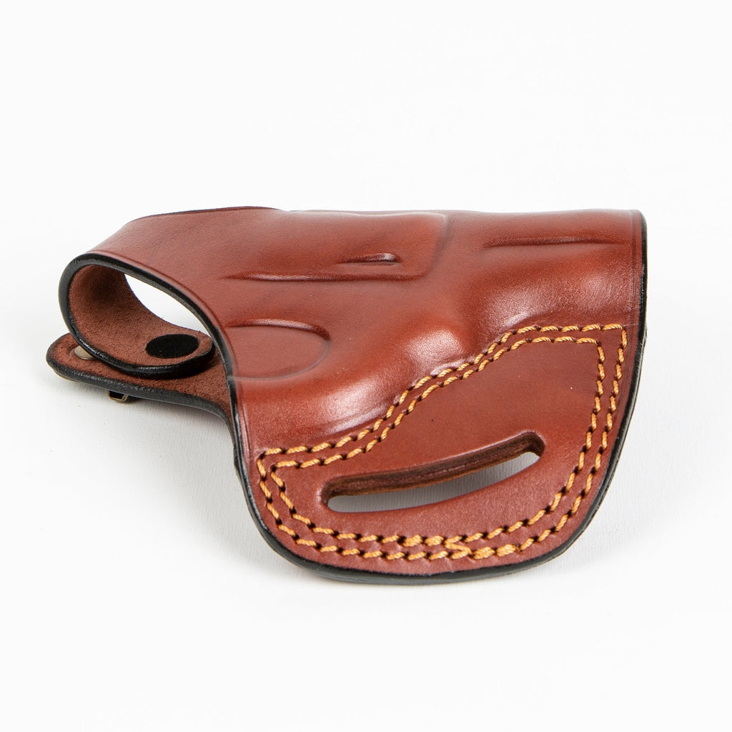 Ruger LCR 9MM, 38 SPL, 22LR, 357MAG Revolver 2 inch OWB Handmade Leather Gun Holster