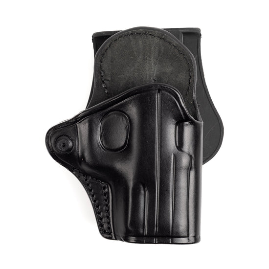Springfield Hellcat OWB Leather Paddle Gun Holster